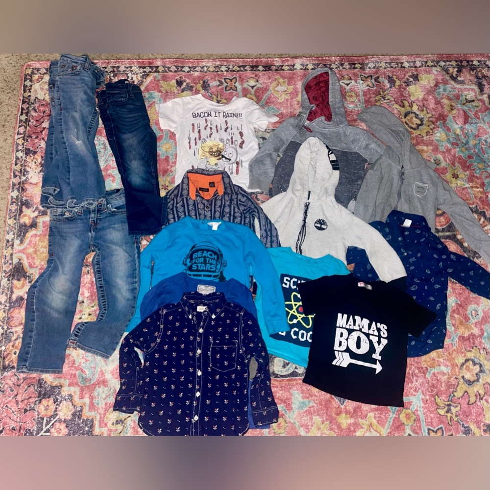 Large bundle boys size 4 EUC high end brands 18 item bundle.